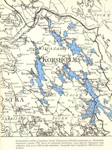 Viitasaari vanha kartta 1798 (väri)