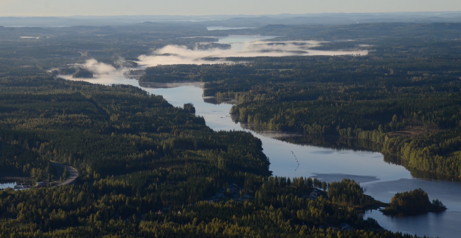 Kuhnamo ja Vatiajärvi.