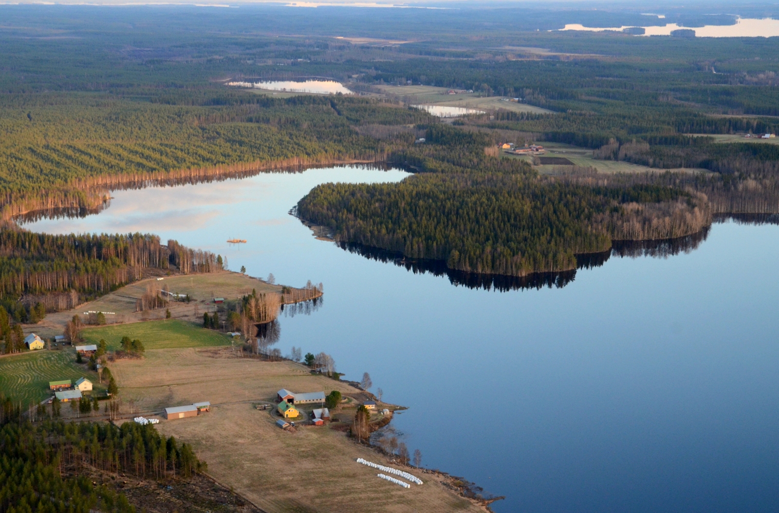 Sulkavanjärvi Keiteleen pitäjän puolella 5.5.2016