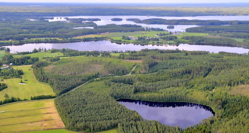 Jo hyvin tutuksi käynyt Pasalankylä ja Pasalanjärvi.